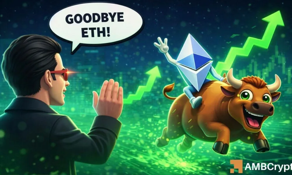 Ethereum Balinasının Çıkışı: Çekilme mi, Yükseliş mi?