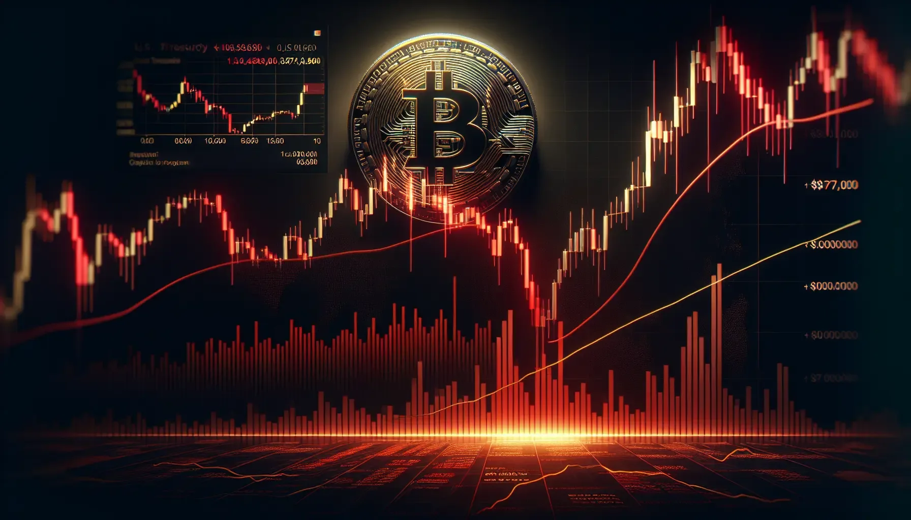 Bitcoin Fiyatı 67.000 Doların Altına Düştü: Hazine Faizleri Yükseliyor